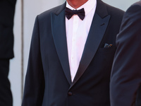 Paolo Sorrentino on the closing ceremony red carpet during the 78th Venice International Film Festival on September 11, 2021 in Venice, Ital...