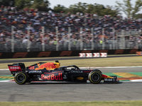 Max Verstappen, Red Bull Honda competes during the Formula 1 Heineken Gran Premio D'italia 2021, Italian Grand Prix, 14th round of the 2021...