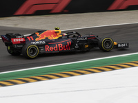 Sergio Perez, Red Bull Honda competes during the Formula 1 Heineken Gran Premio D'italia 2021, Italian Grand Prix, 14th round of the 2021 FI...