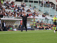 fabrizio Castori coach of Salernitana during the Italian football Serie A match Torino FC vs US Salernitana on September 12, 2021 at the Oli...