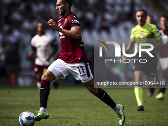 Torino forward Marko Pjaca (11) in action during the Serie A football match n.3 TORINO - SALERNITANA on September 12, 2021 at the Stadio Oli...