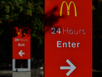 McDonalds sign in Edmonton.
The new temporary health measures will come into effect on September 16. This includes new restrictions on resta...