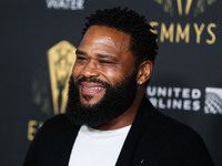 NORTH HOLLYWOOD, LOS ANGELES, CALIFORNIA, USA - SEPTEMBER 17: Actor Anthony Anderson arrives at the Television Academy's Reception To Honor...