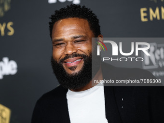 NORTH HOLLYWOOD, LOS ANGELES, CALIFORNIA, USA - SEPTEMBER 17: Actor Anthony Anderson arrives at the Television Academy's Reception To Honor...