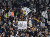 Juventus supporters during the Serie A match between Juventus FC and AC Milan at Allianz Stadium, in Turin, on 19 September 2021 in Italy (