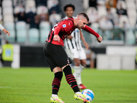 Ante Rebic (Ac Milan) during the Italian Serie A football match between Juventus FC and AC Milan on September 19, 2021 at Allianz stadium in...