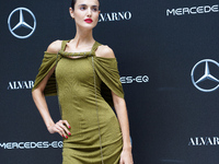 The model Blanca Padilla attends photocall presentation of the new Alverno collection fashion show in Madrid, Spain, on 20 September 2021. (