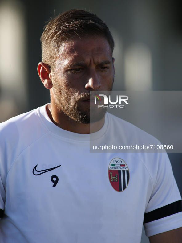 Federico Dionisi during Serie B match between Alessandria v Ascoli in Alessandria, on September 21, 2021  