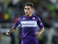 Lucas Torreira of ACF Fiorentina looks on during the Serie A match between ACF Fiorentina and FC Internazionale at Stadio Artemio Franchi, F...