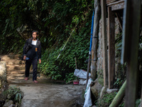  ZAELANI (22 years old) is a guide who works at the Leuwi Hejo waterfall site. Since the COVID-19 pandemic has decreased in Indonesia, touri...