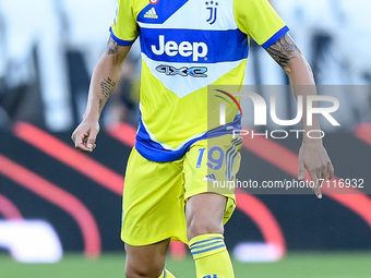 Leonardo Bonucci of FC Juventus during the Serie A match between Spezia Calcio and FC Juventus at Stadio Alberto Picco on 22 September 2021....