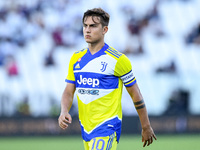 Paulo Dybala of FC Juventus looks on during the Serie A match between Spezia Calcio and FC Juventus at Stadio Alberto Picco on 22 September...