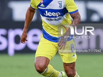 Danilo of FC Juventus  during the Serie A match between Spezia Calcio and FC Juventus at Stadio Alberto Picco on 22 September 2021. Septembe...
