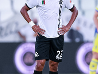 Janis Antiste of Spezia Calcio looks dejected during the Serie A match between Spezia Calcio and FC Juventus at Stadio Alberto Picco on 22 S...