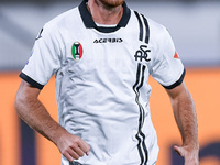 Simone Bastoni of Spezia Calcio during the Serie A match between Spezia Calcio and FC Juventus at Stadio Alberto Picco on 22 September 2021....