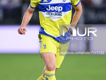 Matthijs de Ligt of FC Juventus during the Serie A match between Spezia Calcio and FC Juventus at Stadio Alberto Picco on 22 September 2021....