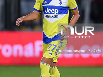 Manuel Locatelli of FC Juventus during the Serie A match between Spezia Calcio and FC Juventus at Stadio Alberto Picco on 22 September 2021....