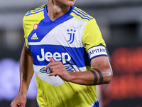 Paulo Dybala of FC Juventus looks on during the Serie A match between Spezia Calcio and FC Juventus at Stadio Alberto Picco on 22 September...