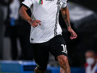 Daniele Verde of Spezia Calcio during the Serie A match between Spezia Calcio and FC Juventus at Stadio Alberto Picco on 22 September 2021....