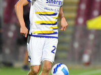 Hellas Verona's defender Pawel Dawidowicz  during the Italian football Serie A match US Salernitana vs Hellas Verona FC on September 22, 202...