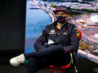 VERSTAPPEN Max (ned), Red Bull Racing Honda RB16B, portrait during the Formula 1 VTB Russian Grand Prix 2021, 15th round of the 2021 FIA For...