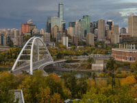 A panoramic view of downtown Edmonton, Alberta.
On Wednesday, 22 September 2021, in Edmonton, Alberta, Canada. (