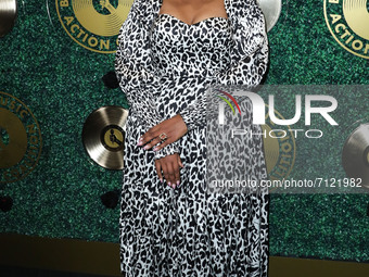 WEST HOLLYWOOD, LOS ANGELES, CALIFORNIA, USA - SEPTEMBER 23: CEO of Motown Records Ethiopia Habtemariam arrives at the 1st Annual Black Musi...
