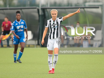 Matilde Lundrof (Juventus Women) during the Italian  women’s Serie A football match between Juventus Women and Empoli Ladies on September 25...