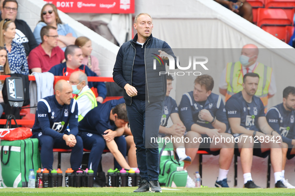 
during the Sky Bet Championship match between Nottingham Forest and Millwall at the City Ground, Nottingham on Saturday 25th September 2021...