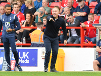 
Steve Cooper, Nottingham Forest head coach gestures during the Sky Bet Championship match between Nottingham Forest and Millwall at the Cit...