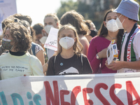 
The Swedish climate activist Greta Thunberg partecipate to Fridays for Future Student strike held in Milan, Italy, on October 1, 2021. The...