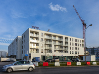 New new housing estate construction site is seen in Gdansk, Poland on 3 October 2021 Rapid rise in house prices continue to grow at one of t...