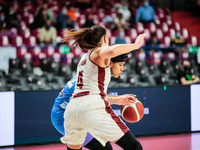Goree Cyesha (KSC Szekszard) , Martina Bestagno (Umana Reyer Venezia) during the Basketball Euroleague Women Championship Umana Reyer Venezi...