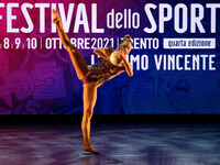 Alexandra Agiurgiuculese during the Events Festival dello Sport 2021 - Thursday on October 07, 2021 at the Trento in Trento, Italy (
