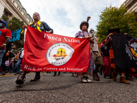 Members of the Ponca Nation are among the Native American climate activists leading a non-violent civil disobedience action at the White Hou...