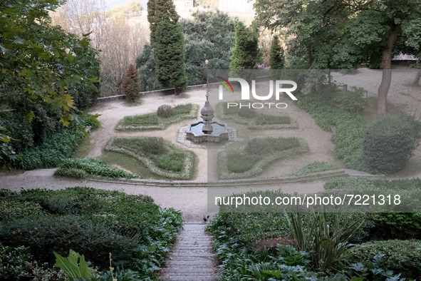 A general view of the Jardins do Palacio de Cristal in Porto, Portugal on October 15, 2021. 