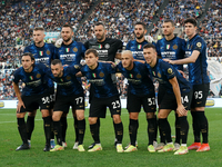 Players of Fc Internazionale Milano during the Serie A match between Ss Lazio and Fc Internazionale Milano on  October 16, 2021 stadium 