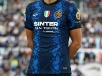 Edin Dzeko of Fc Internazionale Milano during the Serie A match between Ss Lazio and Fc Internazionale Milano on  October 16, 2021 stadium 
