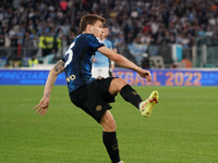 Nicolò Barella of Fc Internazionale Milano during the Serie A match between Ss Lazio and Fc Internazionale Milano on  October 16, 2021 stadi...