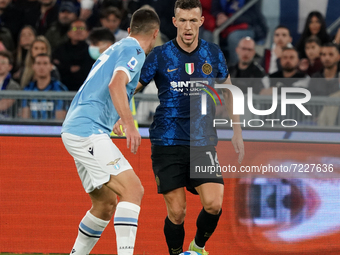 Ivan Perisic of Fc Internazionale Milano during the Serie A match between Ss Lazio and Fc Internazionale Milano on  October 16, 2021 stadium...
