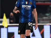 Alessandro Bastoni of Fc Internazionale Milano during the Serie A match between Ss Lazio and Fc Internazionale Milano on  October 16, 2021 s...