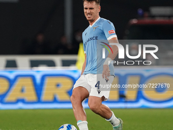 Patricio Gil of Ss Lazio during the Serie A match between Ss Lazio and Fc Internazionale Milano on  October 16, 2021 stadium 