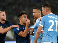 Lautaro Martinez of Fc Internazionale Milano during the Serie A match between Ss Lazio and Fc Internazionale Milano on  October 16, 2021 sta...