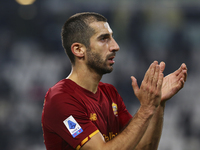 Henrikh Mkhitaryan of AS Roma after the match between Juventus FC and AS Roma on October 17, 2021 at Allianz Stadium in Turin, Italy. Juvent...