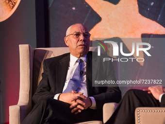 (EDITOR'S NOTE: FILE IMAGE) Former US secretary of state, Colin Powell dies of Covid complications. -In the image: Colin L. Powell, former U...
