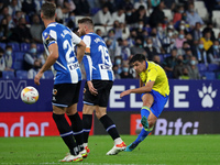 Tomas Alarcon during the match between RCD Espanyol and Cadiz CF, corresponding to the week 9 of the Liga Santander, played at the RCDE Stad...
