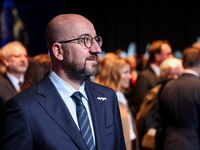 Charles Michel attends the Forum in Malmo, Sweden, October 13, 2021. Representatives from 50 countries and international organizations inclu...