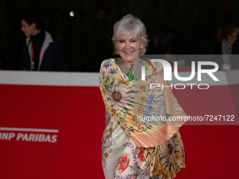 Caterina Caselli attends the red carpet of the movie 