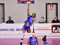 Amandha Sylves (Il Bisonte Firenze) during the Volleyball Italian Serie A1 Women match Il Bisonte Firenze vs Delta Despar Trentino on Octobe...