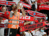 Benfica fans during the UEFA Champions League Group E match between SL Benfica and FC Bayern Munich. at Estadio da Luz, Lisbon on October 20...